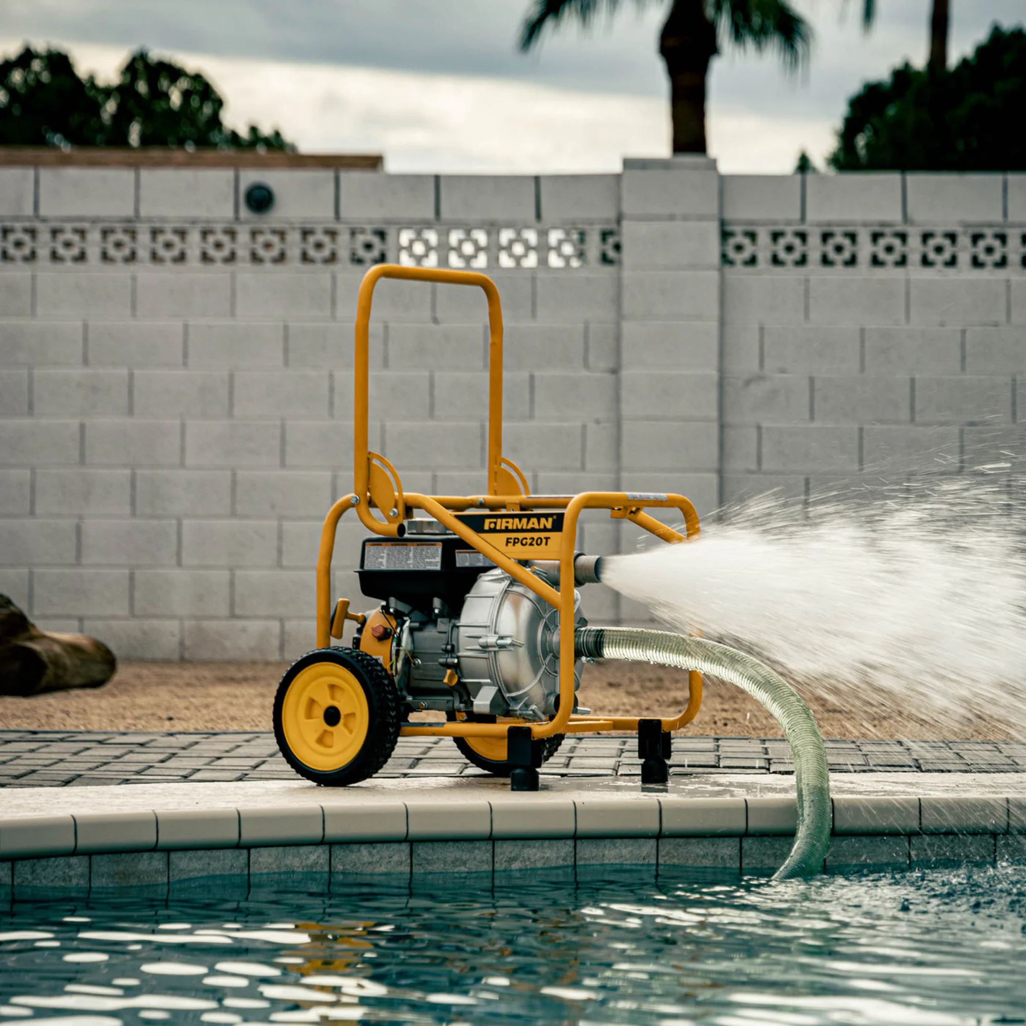 Firman 2-Inch Portable High Pressure Water and Semi-Trash Pump from GME Supply